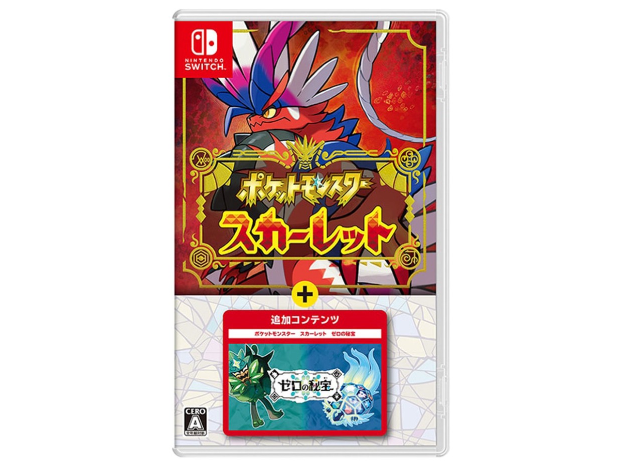 [Japan model]Pokémon Scarlet + Zero’s Treasure [Nintendo Switch]