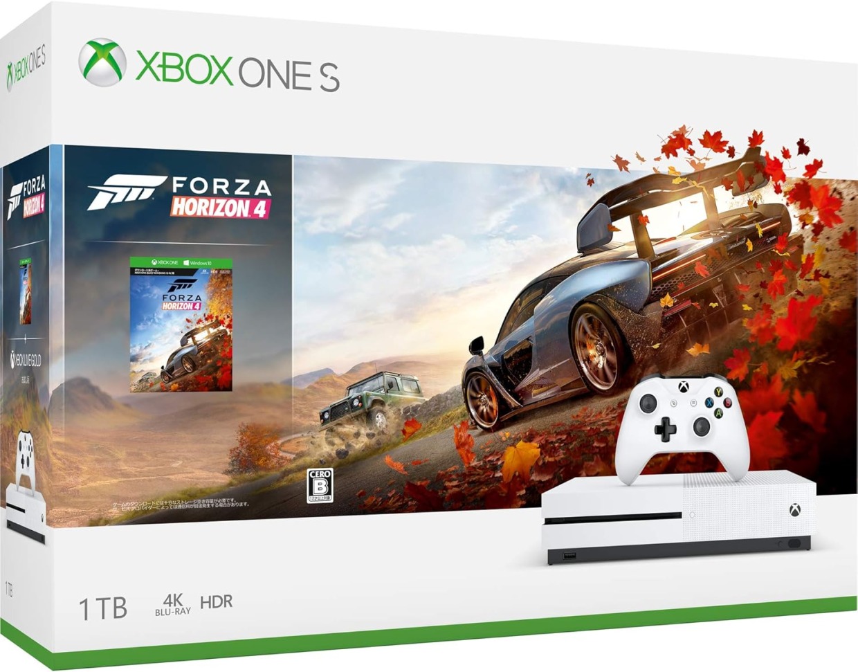 [Japan model]Xbox One S Forza Horizon 4 Bundle [1TB]